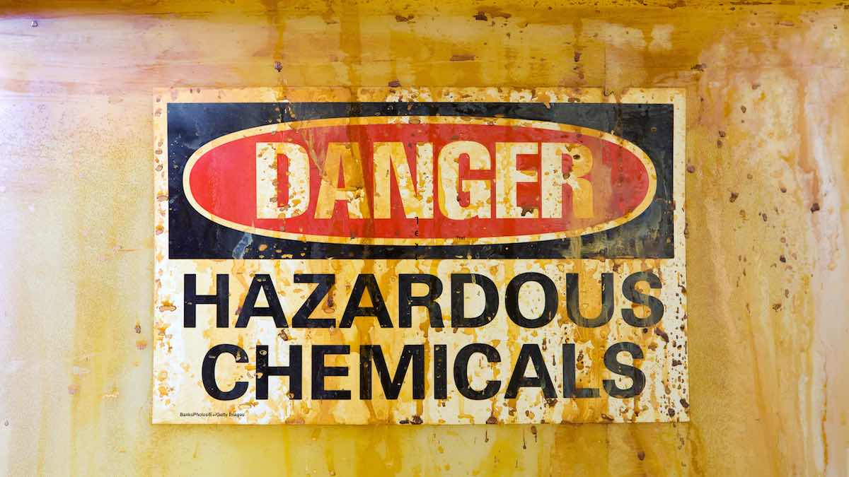 Chemical Explosion from hazardous mix