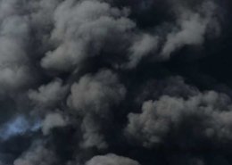 Explosion lawyer Black smoke from an explosion